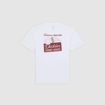 Dickies Тениска Dickies Men's Doughnut T-Shirt - White