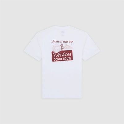 Dickies Тениска Dickies Men's Doughnut T-Shirt - White