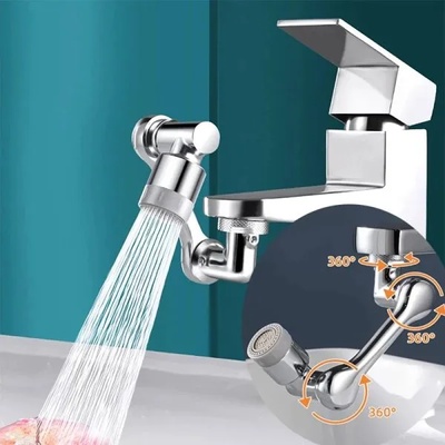 Faucet head Подвижен метален накрайник за чешма с 360 градуса - Faucet head