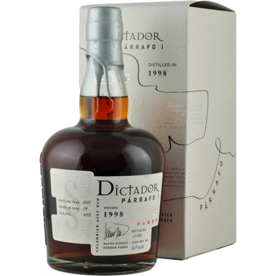 Dictador Párrafo 1 1998 Pardo 43% 0,7 l (kartón)