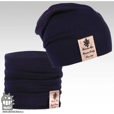 Pastels double set čepice a nákrčníku vzor 14 fuchsie