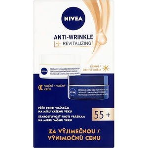 Nivea дневен+нощен крем 2x50ml 55+ Ревитализиращ