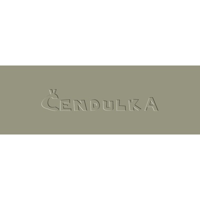 Zdrhovadlo zip plastový 12cm nedělitelný šíře 3mm khaki