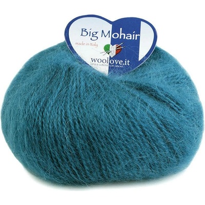 Pletací příze Big Mohair 25 g Varianta: 8 (7441) petrolejová, Balení: 1 ks 42299/80186/191856