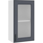  Горен кухненски шкаф Soft Premier B-40 с витрина