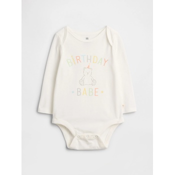 GAP Бебешко боди с принт GAP GAP | Mnogotsveten | Момчешки | 0-3 месеца