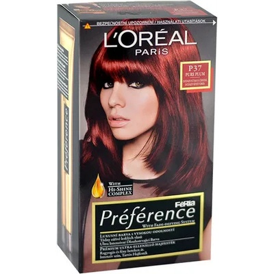 L'Oréal Préférence Féria Hair Colour боя за коса 1 бр P37 Pure Plum