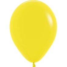 LUKY Balón Solid 25 cm žlutý