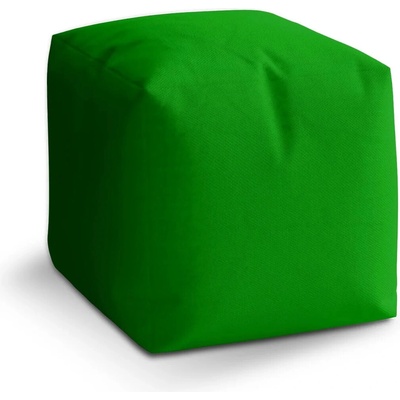 Sablio Taburet Cube Irská zelená - 50x50x50 cm