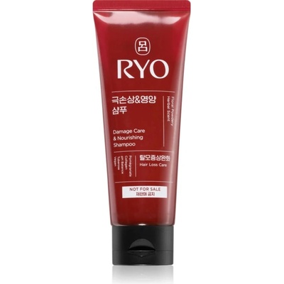 Ryo Damage Care & Nourishing Shampoo интензивен регенериращ шампоан за увредена коса 112ml