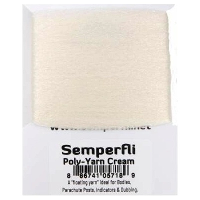 Semperfli Umělé Vlákno Polyyarn Cream