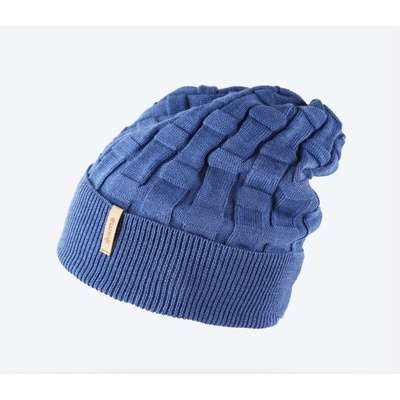 Kama Dětská pletená Merino čepice B100 127 denim