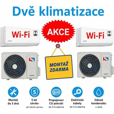 Sinclair SKY 3,5 kW 2 ks