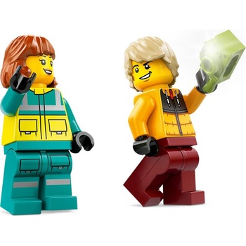 Image 1 of LEGO® City - Emergency Ambulance and Snowboarder (60403)