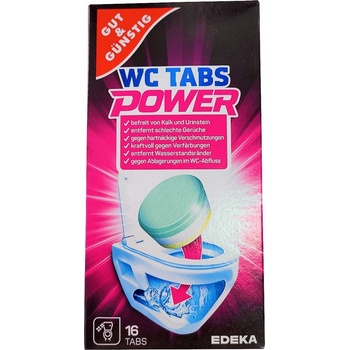 G & G Multiaktívne čistiace tablety do WC 16 ks