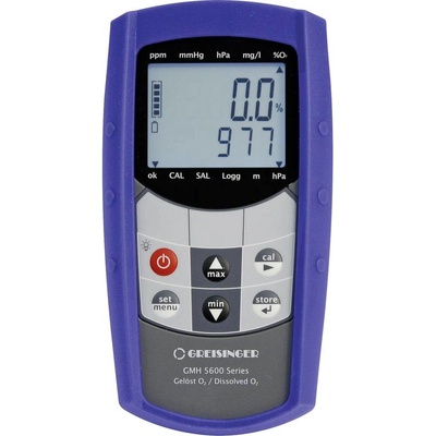 Greisinger GMH5650 multifunkční měřicí přístroj koncentrace O2, saturace O2, teplota, tlak