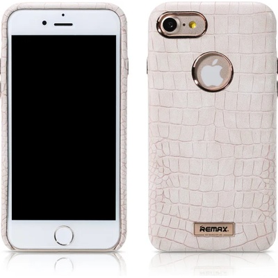 REMAX Протектор iPhone 7/7S, Remax Maso, PU, Бял (DE-51487)