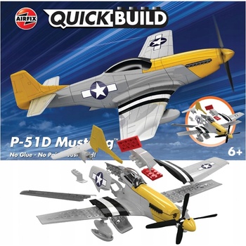 AIRFIX Quick Build letadlo J6016 P-51D Mustang