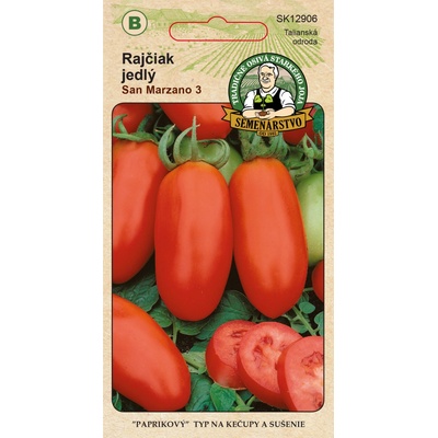 Rajčiak jedlý San Marzano 3 0,4g