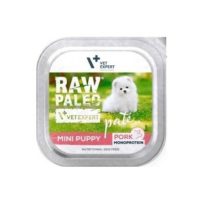 Vetexpert Raw Paleo Pâte Mini Puppy Pork Mono 150 g