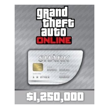 GTA 5 Online Great White Shark Cash Card 1,250,000$