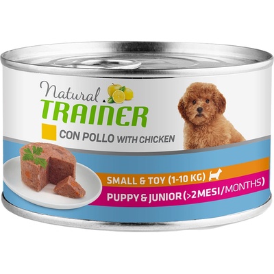 Natural Trainer 6x150г Maintenance Small & Toy Puppy Natural Trainer, консервирана храна за кучета - с пилешко
