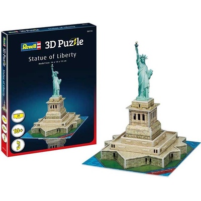 Revell Мини 3d пъзел - Статуята на свободата (r00114)