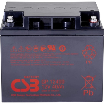 CSB GP12400B8 12 V 40 Ah