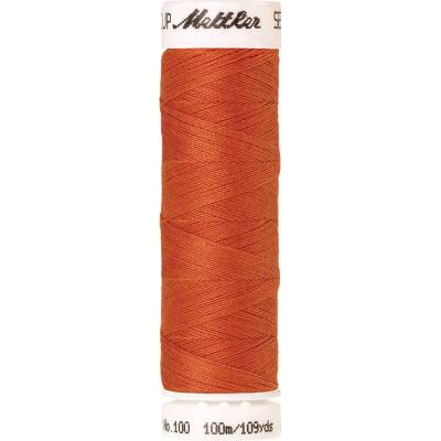Nitě SERALON 100m na univerzální šití, polyester AMANN Mettler - více barev 6677: 1334 oranžová