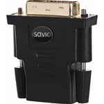 SAVIO Преходник Savio CL-21 DVI HDMI черен (CL-21)