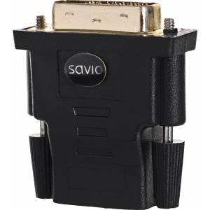 SAVIO Преходник Savio CL-21 DVI HDMI черен (CL-21)