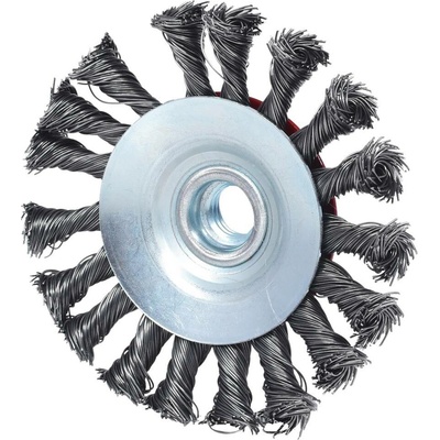 Kužeľová oceľová drôtená okrúhla kefa 0,5 mm, Ø 100 mm KS Tools 340.0048