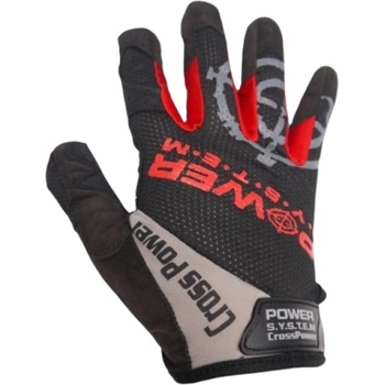 Power System Gloves Cross Power - Black / Red L