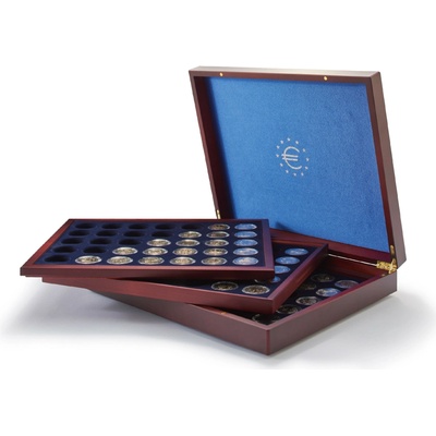 LEUCHTTURM Kazeta na mince VOLTERRA TRIO DE LUXE na 105 mincí v bublinkách – Zboží Dáma