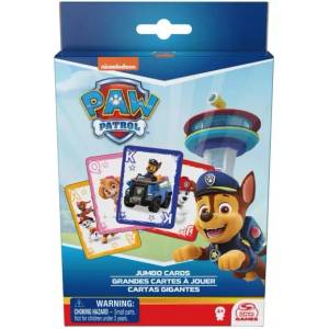 Spin Master Пес патрул Джъмбо карти игра (6066830)