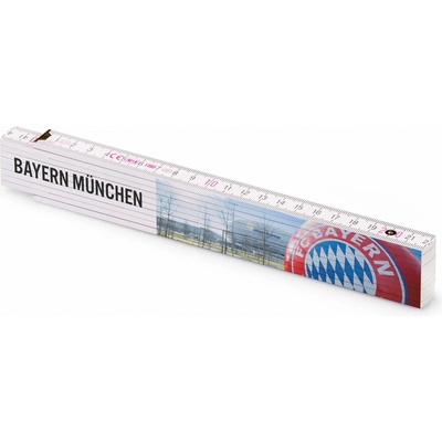 Metrie Block 52 Skládací metr s potiskem Bayern Mnichov staré město 2 m