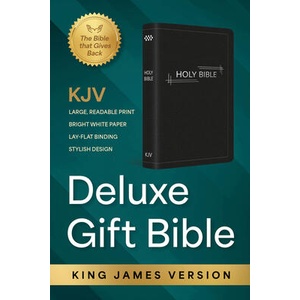 KJV Holy Bible: Deluxe Gift Bible - Black with Silver Frame | Global Publishing Partners (ISBN: 9798893170108)
