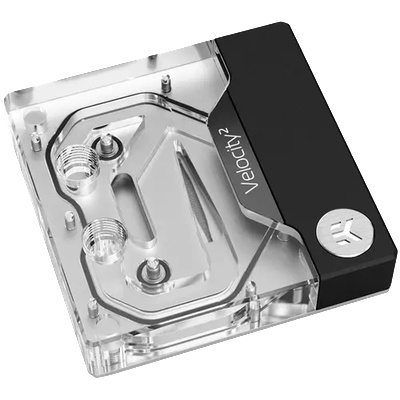 EKWB EK-Quantum Velocity2 D-RGB - 1700 Nickel + Plexi, CPU water block (Socket LGA1700) (EKWB3831109857663)