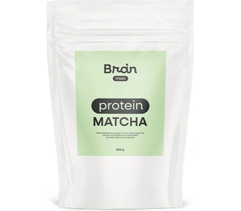 BrainMax Matcha Protein 500 g