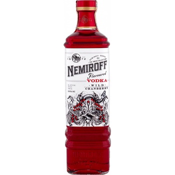 Nemiroff Wild Cranberry 40% 1 l (čistá fľaša)