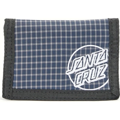 SANTA CRUZ peňaženka Opus Dot Wallet Navy Check