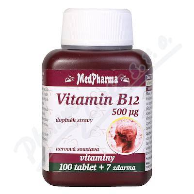 MEDPHARMA VITAMIN B12 500 MCG T BL.107
