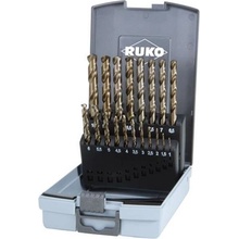 Ruko 215214RO - Sada vrtáků do kovu 19-dílná HSS-G Co5, 1,0-10,0mm po 0,5mm