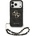 GUESS Калъф Guess PU 4G Metal Logo Strap Case за iPhone 17 Pro, черен (GUHCP17LP4GMGSK)