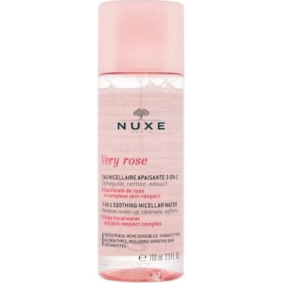 Nuxe Very Rose 3-In-1 Soothing odličovací micelární voda 100 ml