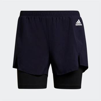 adidas Дамски къси панталони Adidas 2-in-1 Shorts Womens - Legend Ink