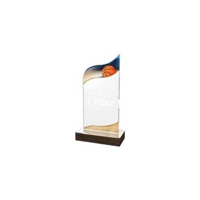 Poháry Bauer Akrylátová trofej WPLA501 Basketball