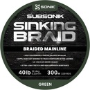 Sonik Šnúra Subsonik Sinking Braid 300 m 0,20 mm 40 lb