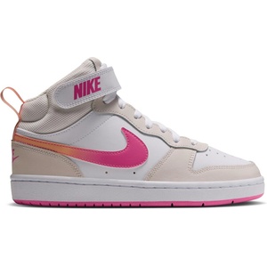 Nike Детски обувки Nike Court Borough Mid 2 Big Kids Shoes - Phantom/Pink