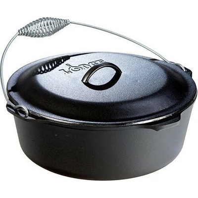 LODGE litinový hrnec Dutch Oven 8,5l s poklicí a držadlem